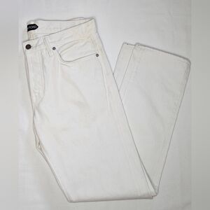 MEN'S Vintage  Tom Ford White Denim straight Pants,size 34R